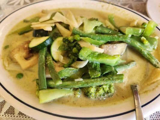 Green Vegetable Curry