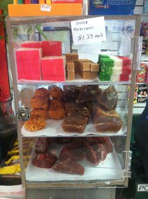 Coconut treats near the register.