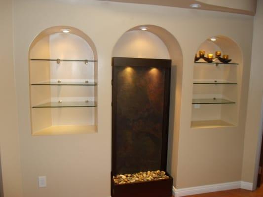 Glass Shelving