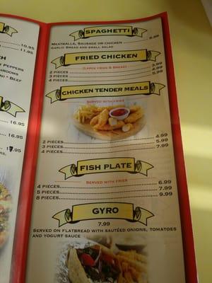 Menu pg4