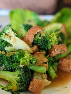 Broccoli Stir fry with Tofu!