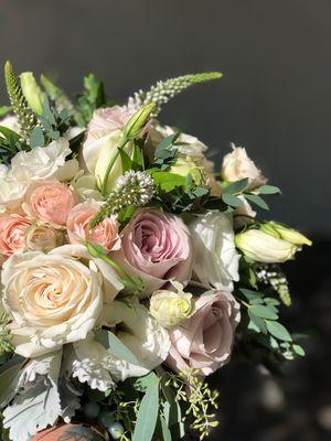 Wedding Bouquet in beautiful blush tones