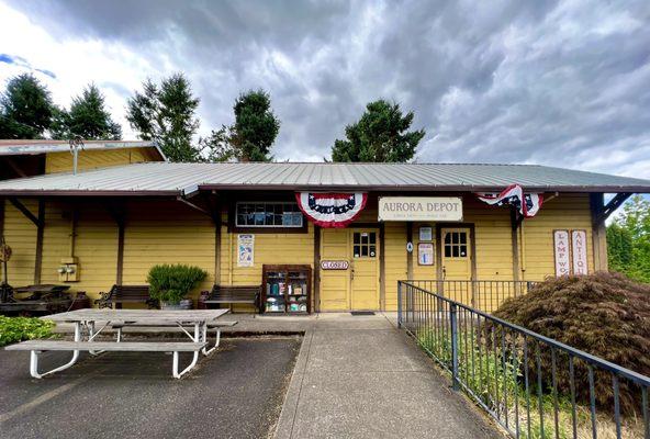 Historic train depot