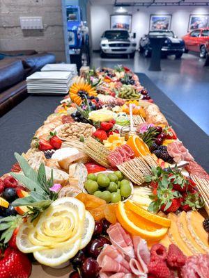 Flat Lay Grazing Table