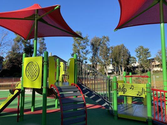 Another view of toddlers playground