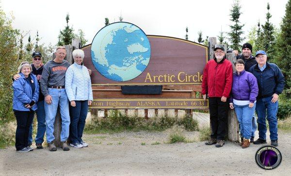 The destination and most photographed sign in Northern Alaska.