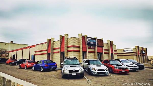 Always a busy day at Patterson Performance! Our staff is here to help you with your parts & service needs!