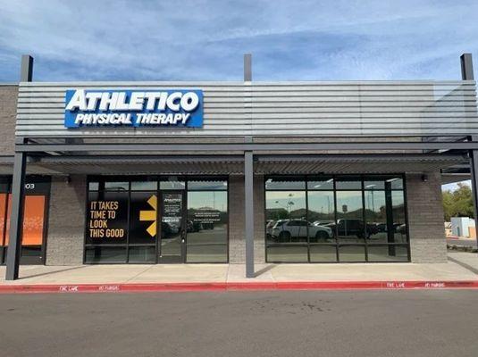 Front of Athletico Physical Therapy