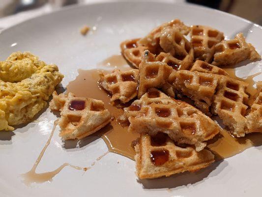 Waffle with one Egg