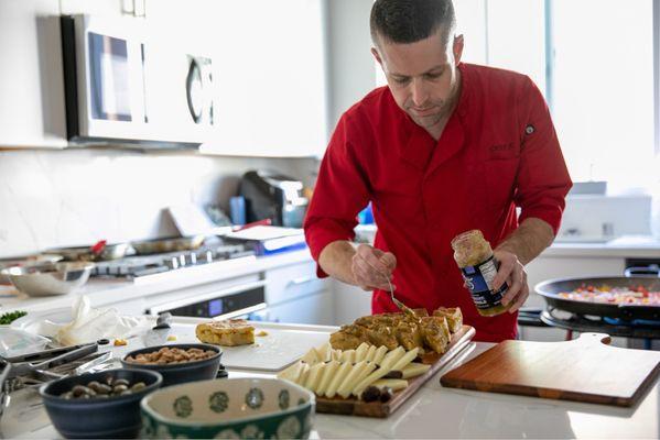 Chef Jason. Look at the focus!