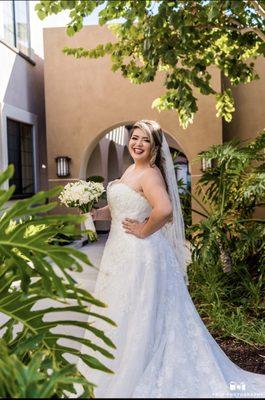 Bridal hair