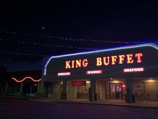 The Asian Buffet is now the King Buffet.