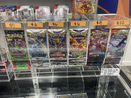 Pokémon loose packs