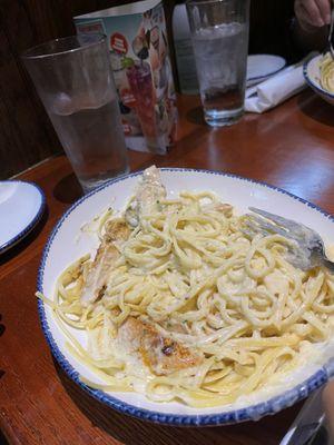 Cajun Chicken Linguini Alfredo