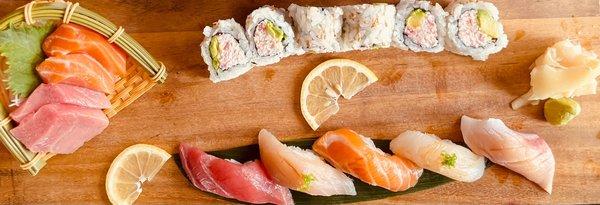 Sushi and Sashimi Lunch Special