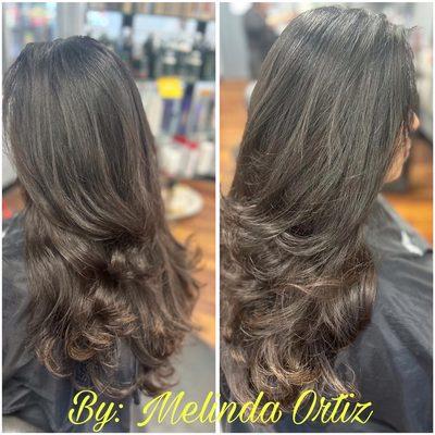 Haircut and Full Style by Melinda!