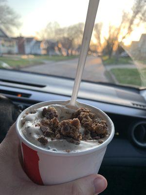 Peanut Butter Cup Tornado