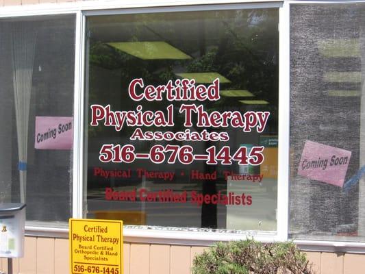 Certified Physical Therapy