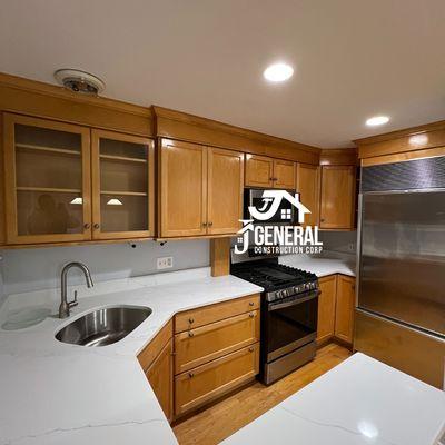 Kitchen cabinets refinish