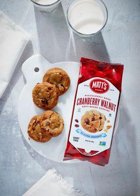 Matt's Cranberry Walnut Cookies