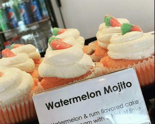 Watermelon Mojito cupcakes!