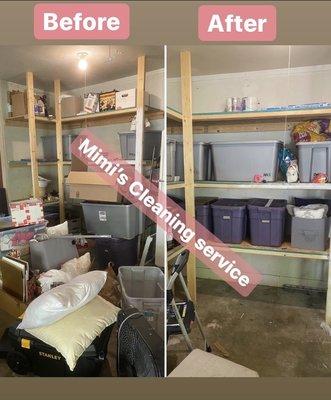 Organizing garage transformation