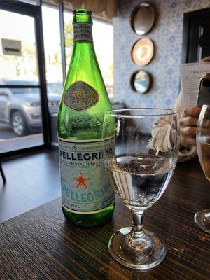 Pellegrino (Manchester water is the worst)