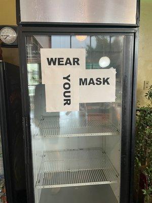 Wear your mask!