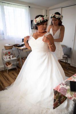 My first wedding dress