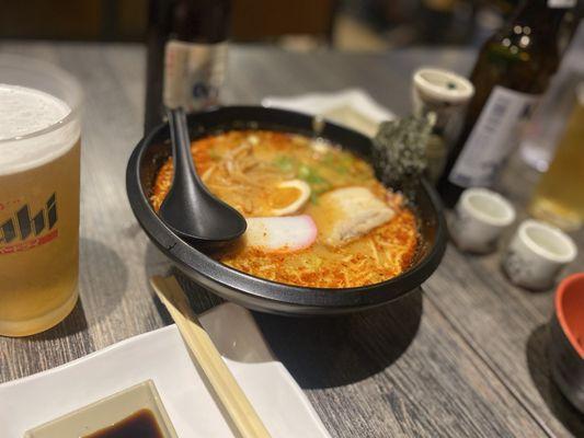 Spicy Miso Noodles Ramen