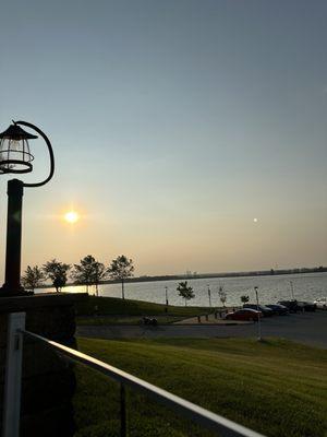 View from the patio