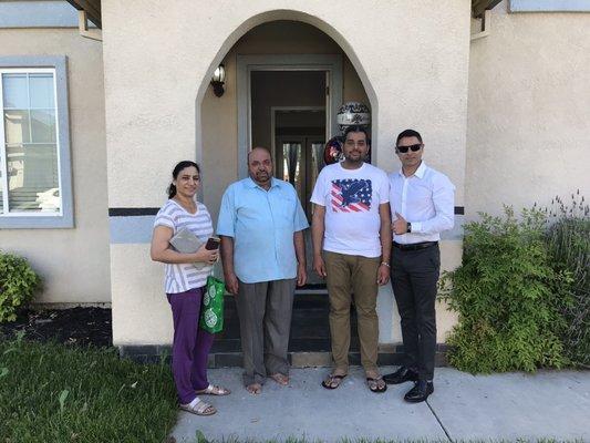 I am grateful to God for helping me to achieve Homeownership for my dear clients Manny and his family!!