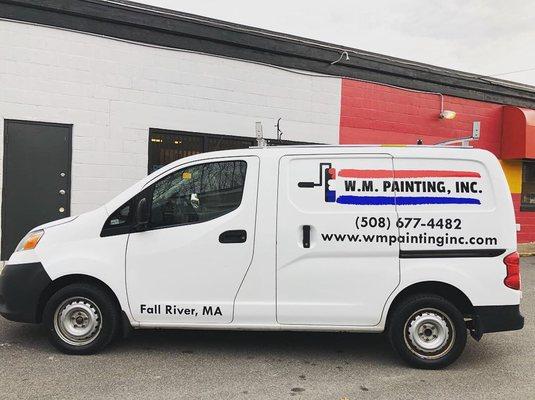 W. M. Painting, Inc. Commercial Company Van