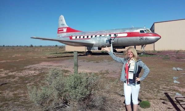 Old western aircraft....would love to work this flight...