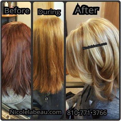 I love transformations!! Schedule yours today at NicoleLaBeau.Setmore.com