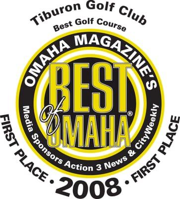 Named Omaha Best Golf Course in 2008