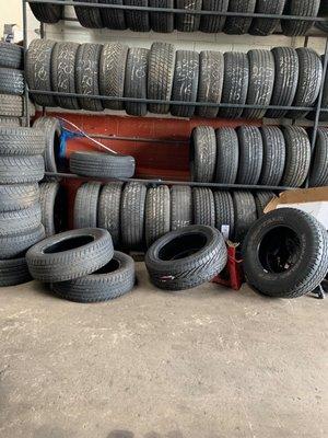 Pretty much every size of tire you need.