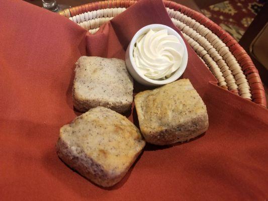 Blue corn corn bread