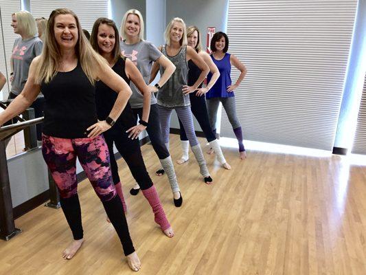 Barre is a dynamic, fun workout to get your body (and booty) moving! Exercises target key muscles while cardio builds endurance.