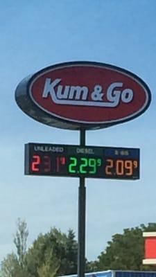 Cheap gas!! Not sure about the other haha