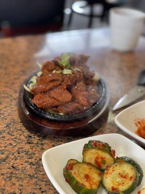 Spicy pork