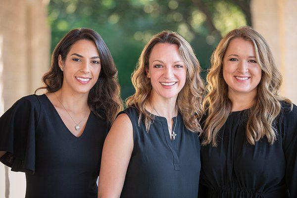 Drs Summer Bryce, Jill Sentlingar and Cara Kessler