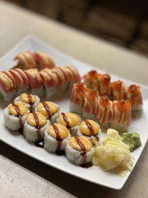 Sunny Side up Maki & Volcano Maki