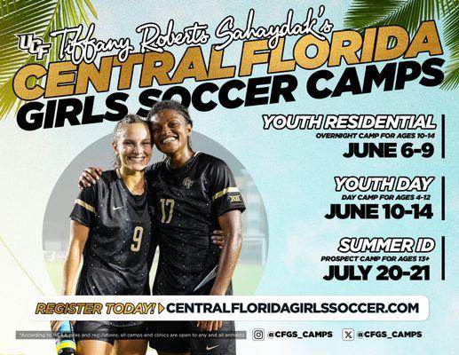 Central Florida Girls Soccer Camps