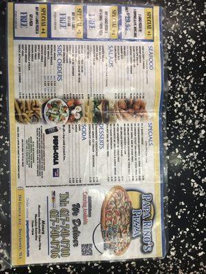 Menus