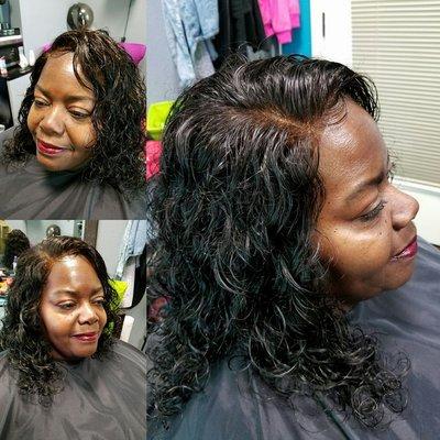 Full Weave with lace closure