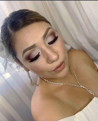 Bridal makeup & hairdos