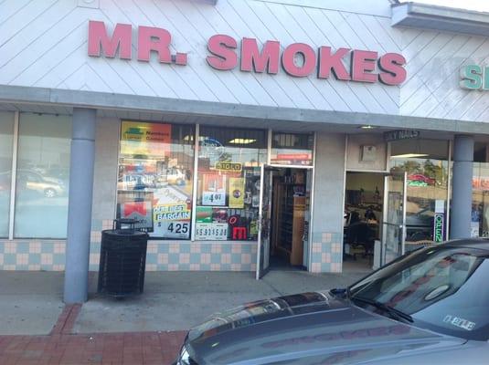 Front of Mr. Smokes