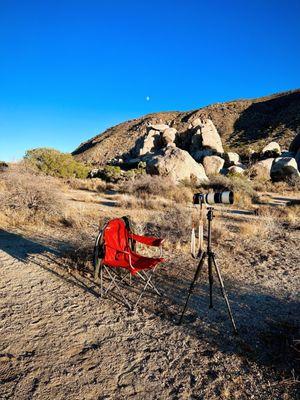 Waiting for the comet!! Ryan Mountain (October 2024)