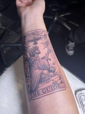 My lovely Tarot Card themed tattoo 3